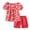 Summer Children Outfit Set-C662-Red, variant on Summer Toddler Girl Clothes Girl Clothes Size 6 Toddler Baby Girl Summer Clothes Short Sleeves T-Shirt Tops   Shorts Cute Outfits Set Pink 18-24 Months Girls Summer Set 1-6 Years,4-5 Years