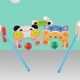 thumbnail image 4 of Croquet Set Parent-Child Interactive Game Kids Backyard Home Adults, 4 of 8