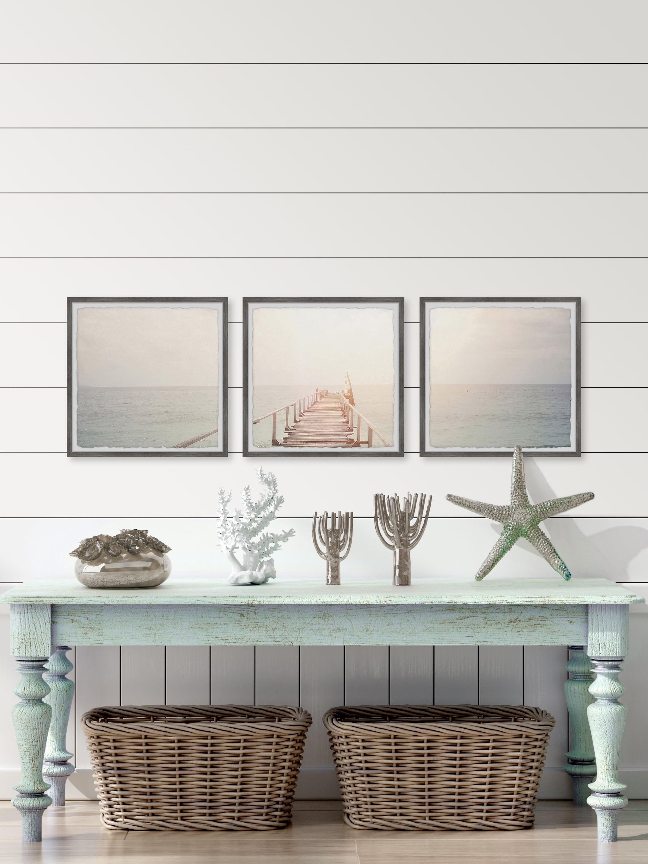 Marmont Hill Into the Light II Triptych, 32" x 96"