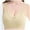 Light Yellow, variant on Bras for Women's Thin And Sexy Mesh Seamless Lingerie Gathering Back And Seamless Of Complementary Large Yoga Sports Vest on Clearance Green XL