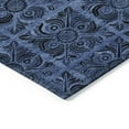 thumbnail image 4 of Addison Rugs Chantille Indoor/Outdoor Transitional Medallions Denim Washable Round Rug, 8' x 8', 4 of 6