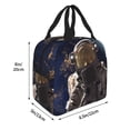 thumbnail image 2 of Pofeuu Astronaut Print Lunch Bag Lunch Box Large Capacity Insulated Lunch Bag for Adult, Leakproof Reusable Lunch Tote Bags for Work, 2 of 5