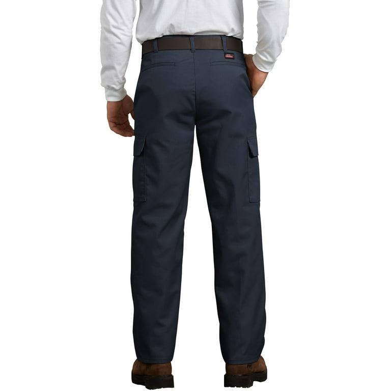 Genuine Dickies Men s and Big Men s Relaxed Fit Flat Front Cargo Pant Walmart