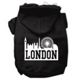 thumbnail image 3 of Pet Dog  Cat Hoodie Screen Printed, "London Skyline", 3 of 11