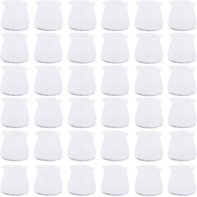 Gorros para patas de silla, gorros para pies, almohadillas para pies de muebles de silicona, suelo para silla antiarañazos, 36 Uds. kaili Sencillez