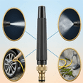 thumbnail image 5 of High-Pressure Power Washer Nozzle with Metal Connector, Garden Hose Sprayer for Car Washing & Outdoor Cleaning, 5 of 6