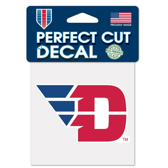 NCAA Dayton Flyers Prime 4" x 4" Perfect Cut Decal