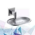 thumbnail image 4 of FESTFENDS Wall Mounted Soap Holder Silver 304 Stainless Steel 1Pcs 5.9x3.9x3.1in, 4 of 8