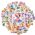 thumbnail image 2 of 35pcs-50pcs Colorful Dragon Stickers Fantasy Cute Animal Stickers for Suitcase Fridge Phone, 2 of 9