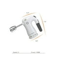 thumbnail image 3 of Max Life Hand Mixer with Convenient Beater Stand – 5-Speed Electric Mixer with 150W Power, 3 of 5