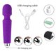 thumbnail image 4 of Silicona Vibrador AV Varita Clítoris Estimulador de senos Vagina Masajeador Mujer TFixol Enchufe blanco y estadounidense, 4 of 7