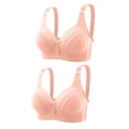 thumbnail image 1 of Birdeem Womans Embroidered Glossy Comfortable Breathable Bra Underwear No Rims, 1 of 10