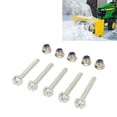 thumbnail image 1 of Pin 5 Set Auger Shear  Lock Nut Kit 19M7834 Auger Shear Pin  And Nut Replacement For Deere, 1 of 8
