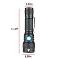 thumbnail image 3 of Discount Qaailabf New Strong Light Flashlight USB Charging, Long Range Mini Flashlight Aluminum Alloy, Rainproof Lighting, Good Heat Dissipation, 3 of 6