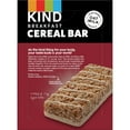 thumbnail image 2 of KIND Breakfast Cereal Bar, Cinnamon with Almonds, Gluten Free, 9.3 oz, 6 Count, Shelf Stable, Cardboard Box, 2 of 6