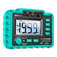 thumbnail image 3 of Medidor de resistencia megóhmetro Digital Kenally ANENG 2000mΩ 1999 recuentos DC 250/500/1000V plástico ABS Verde, 3 of 6