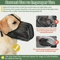 thumbnail image 4 of Bozal Aprobado por Veterinarios con Correas Ajustables – Bozal de Seguridad de Cobertura Completa para Prevención de Mordeduras, Cómodo y Reflectante para Caminatas Nocturnas, Entrenamiento, 4 of 9