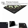 thumbnail image 3 of Allytech iPad Mini 5 Case 2019, iPad Mini 5st Generation Case, Ultra Slim PU Leather Cute Pattern Folio Stand Lightweight Anti-Scratch Soft Rubber Back Cover Case for Apple iPad Mini 5, Butterfly, 3 of 7