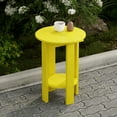thumbnail image 2 of Wildridge Heritage Balcony Table, Cherrywood and Black - Outdoor Weather Resistant Recycled Plastic Furniture for Patio, 2 of 2