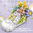 thumbnail image 2 of GZBrick Trendy Shoes Building Sets Compatible with Lego Flowers for Adults Girls 812PCS Purple, 2 of 6
