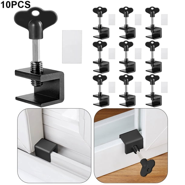 Cerradura Puerta Ventana Seguridad Cerraduras Tope Límite Protectores para (un Orificio)