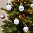 thumbnail image 6 of NWOKYZGH 36pcs Christmas Decoration Color Balls Gift Box Set Creatives Color Painting Christmas Balls Party Christmas Tree Hanging Balls Pendant, 6 of 7