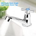 thumbnail image 1 of Grifo de agua fría individual de plástico ABS LYUMO, grifo para lavabo de baño, accesorios para fregadero de cocina, grifo de agua para lavabo, grifo de agua, 1 of 6