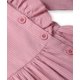 thumbnail image 3 of Vestido Beebay a rayas con botones, rosa, 5 años, 3 of 5