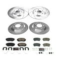 thumbnail image 3 of PowerStop Front and Rear Z23 Evolution Sport Carbon-Fiber Ceramic Brake Pad and Drilled & Slotted Rotor Kit Fits: HYUNDAI Select Models K8287, 3 of 10
