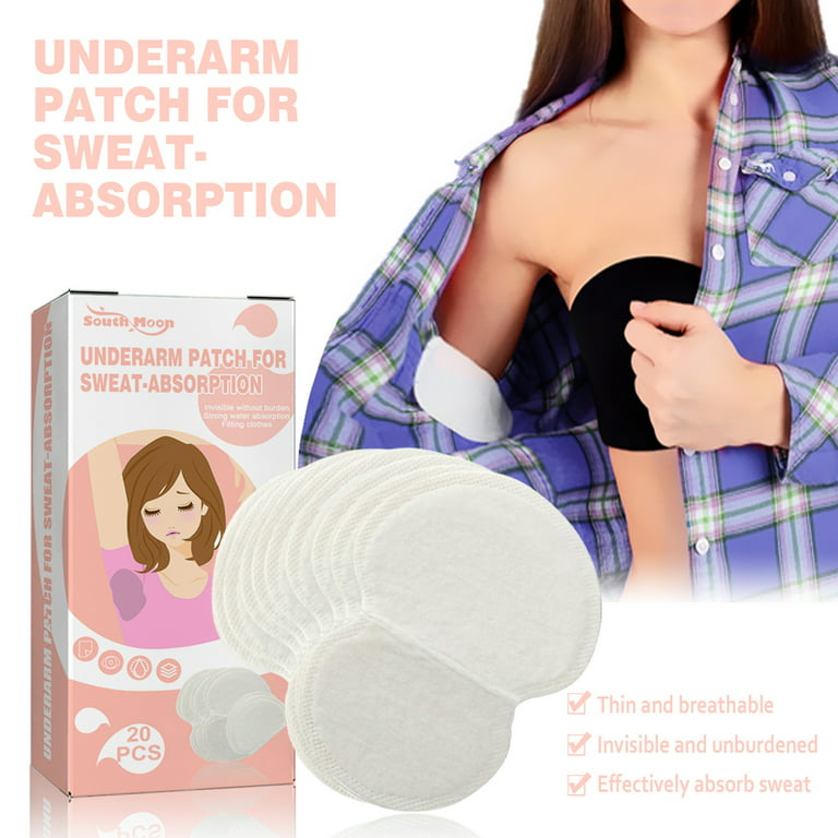 3 Pack Underarm Sweat Pads - Armpit Sweat Pads Disposable, Odour Free, &  Ultrathin & Invisible - Comfortable Super Absorbent Pad 