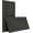 Black Grey, variant on 4-Piece Wood Slat Wall Panel for Interior Wall Decor Noise Cancelling 47.2" x 23.6" Peel and Stick Acoustic Decorative 3D Sound Absorbing Wall Paneling, Black Grey