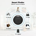 thumbnail image 3 of Rechale Air Tracker 3 Pack Work with Find My APP (iOS Only),Waterproof,Tracker Tag,Item Locator with Sound for Luggage, Backpack, Suitcases, Replaceable Battery (Black), 3 of 9