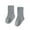 Grey, variant on WUANDIXFA Baby Boy Socks Cute Soft Newborn Baby Socks Boys and Girls Cotton Socks Double Needle Mid Calf Baby Baby Solid Color Newborn Socks,Grey,1-3 Years