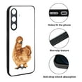 thumbnail image 2 of WIRESTER Shockproof Soft Rubber Cover Case for Samsung Galaxy S24 FE 6.7", Brown Silkie Chicken, 2 of 5