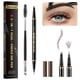 thumbnail image 1 of Lápiz de cejas Soleira Waterproof con microblading de 4 puntas, color negro, 1 of 8