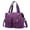Purple, variant on zttd women fashion large capacity single shoulder travel bags messenger bag totes a