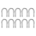 thumbnail image 2 of Oxygen Pump Tubing,10Pcs Fish Tank U-Shape Oxygen Pump Elbow Aquarium Shape Tube User-Friendly Design, 2 of 9