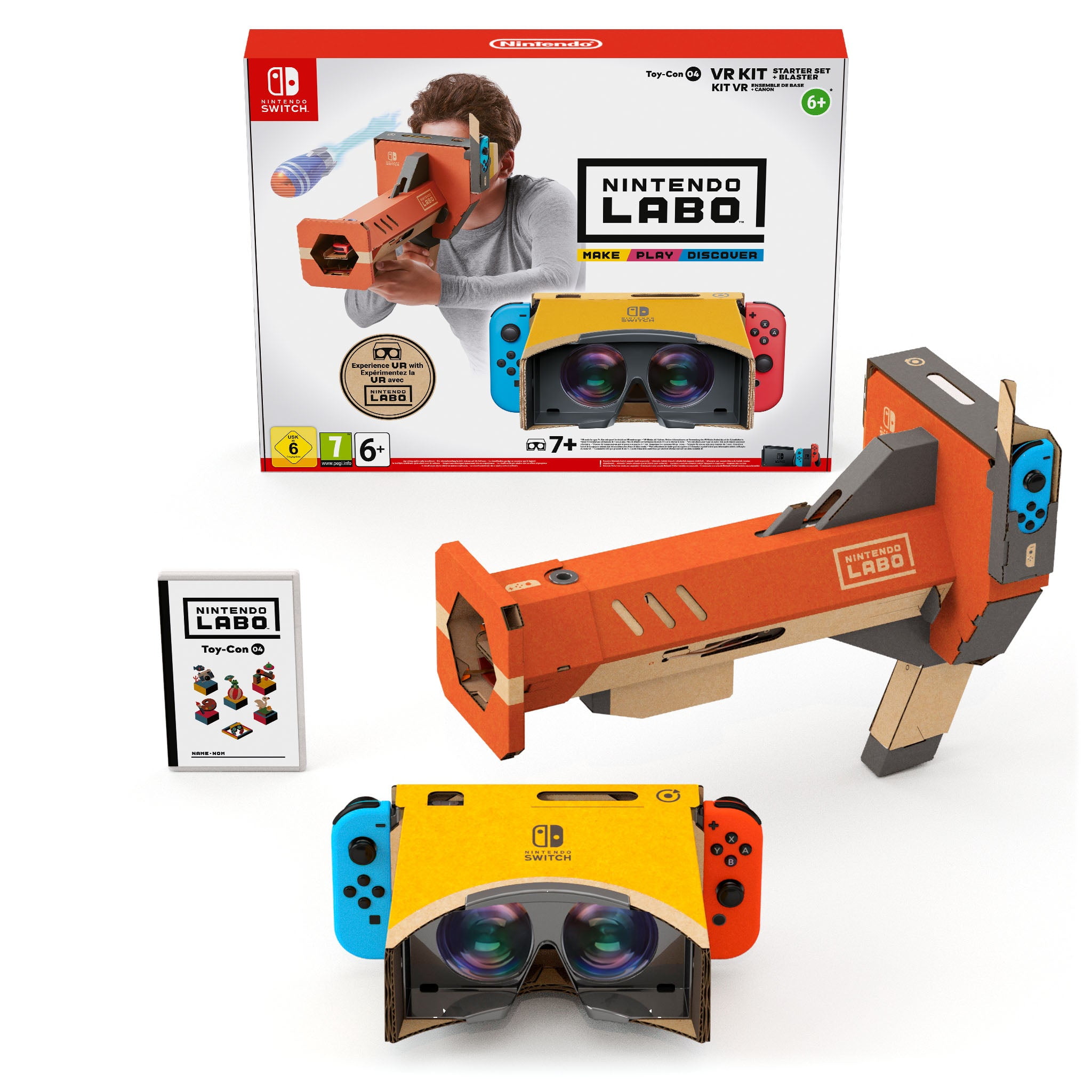 Nintendo Switch Nintendo Labo Toy-Con 04 VR Kit Nintendo Labo Toy-Con 04: VR Kit - Starter Set + Blaster [Nintendo