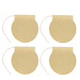 thumbnail image 1 of 100Pcs Tea Filter Bag Empty One-off Drawstring Coffee Strainer Paper for Loose Leaf Tea  6cm, 1 of 9