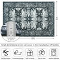 thumbnail image 7 of Cydiria Vintage Boho Traditional Oriental Faux Wool Area Rug, 5' x 8', Black, 7 of 7