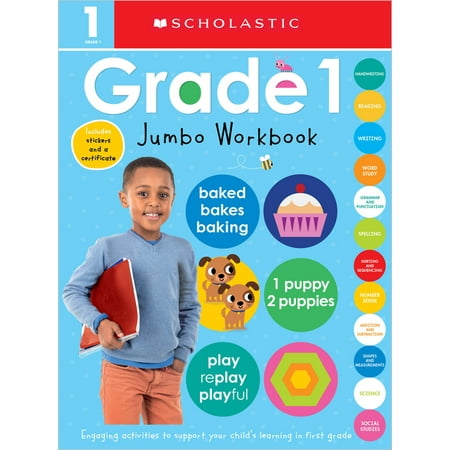First Grade Jumbo Workbook: Scholastic Early Learners (Jumbo Workbook)
