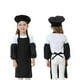 thumbnail image 2 of 3pcs Kitchen Role Play Set with Apron, Cooking Sleeve, and Chef Hat – Washable Cloth for Creative Cooking Fun, 2 of 3