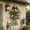 Pink-Free Size/PK, variant on Daisy Wall Mounted Artificial Floral 13.78In Non Withered Bloom Reusable Decorative Build Romantic Atmosphere Creation Feature Decor for Wedding Porch Courtyard Cafe Restaurant Aisle Wall Decor