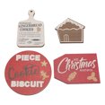thumbnail image 3 of Decoraciones navideñas para bandejas escalonadas, 4 piezas de letreros de madera, decoración de granja para bandejas escalonadas, juego de decoración de ba, 3 of 12