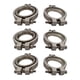 thumbnail image 1 of Abrazadera de brida de banda en V de 6x 1.73 " para MVR de bridas de banda en V Wastegate Sharpla Wastegate V Band Clamp, 1 of 7