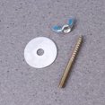 thumbnail image 3 of 10pcs M5x50 Retaining Screw Fitting Screws with 10pcs Gasket for Bird Nesting Lock Anti-bite Ring House Cages Parrot Breeding Box, 3 of 7