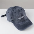 thumbnail image 6 of Admitrack Vintage Washed Baseball Cap, Retro Cotton Dad Hat With Adjustable Strap For Men Women, Stylish Casual Outdoor Sun Hat, 6 of 7