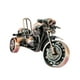 thumbnail image 5 of de Motor, escultura de arte del hierro, modelo de motocicleta, 16x6,5x8,5 cm, adorno de colección hecho a mano para regalo del Día , Rojo, 5 of 10
