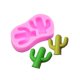 thumbnail image 3 of KAKOWELY De Silicona Rosa Con Forma De Cactus Para Repostería Fondant Chocolate Y Tartas, 3 of 8