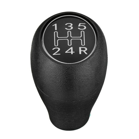 5 Speed Manual Car Gear Knob Shifter Lever Handle Stick for 504 505 309 205 Silver ABS